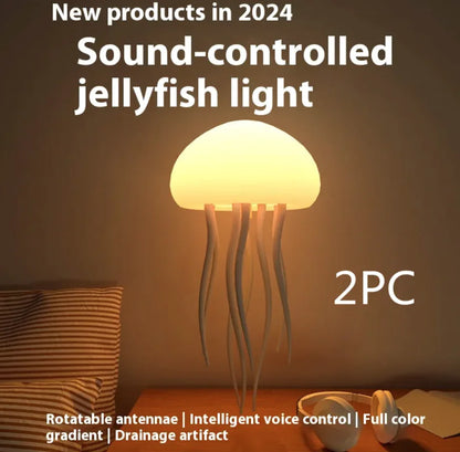 AquaLume™ LED Jellyfish Mood Light