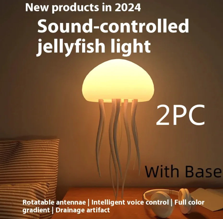 AquaLume™ LED Jellyfish Mood Light