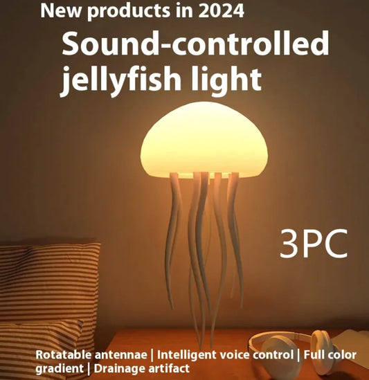 AquaLume™ LED Jellyfish Mood Light