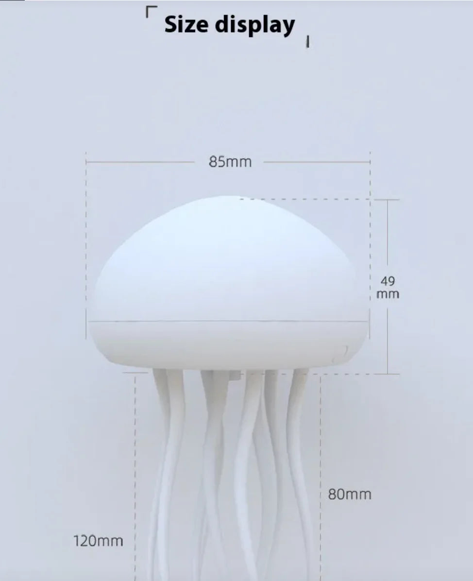 AquaLume™ LED Jellyfish Mood Light