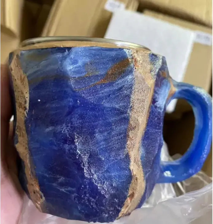 CrystalBrew™ Resin Gemstone Mug – 400ml