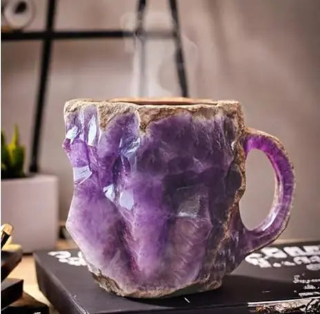 CrystalBrew™ Resin Gemstone Mug – 400ml