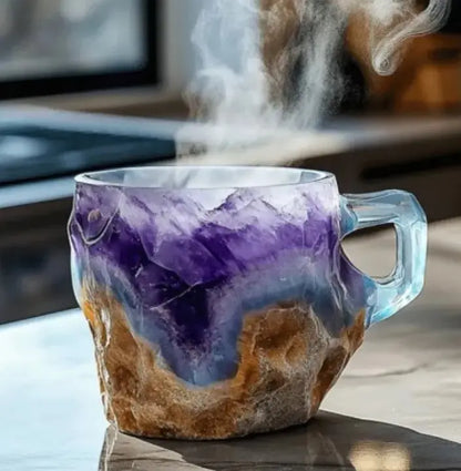 CrystalBrew™ Resin Gemstone Mug – 400ml